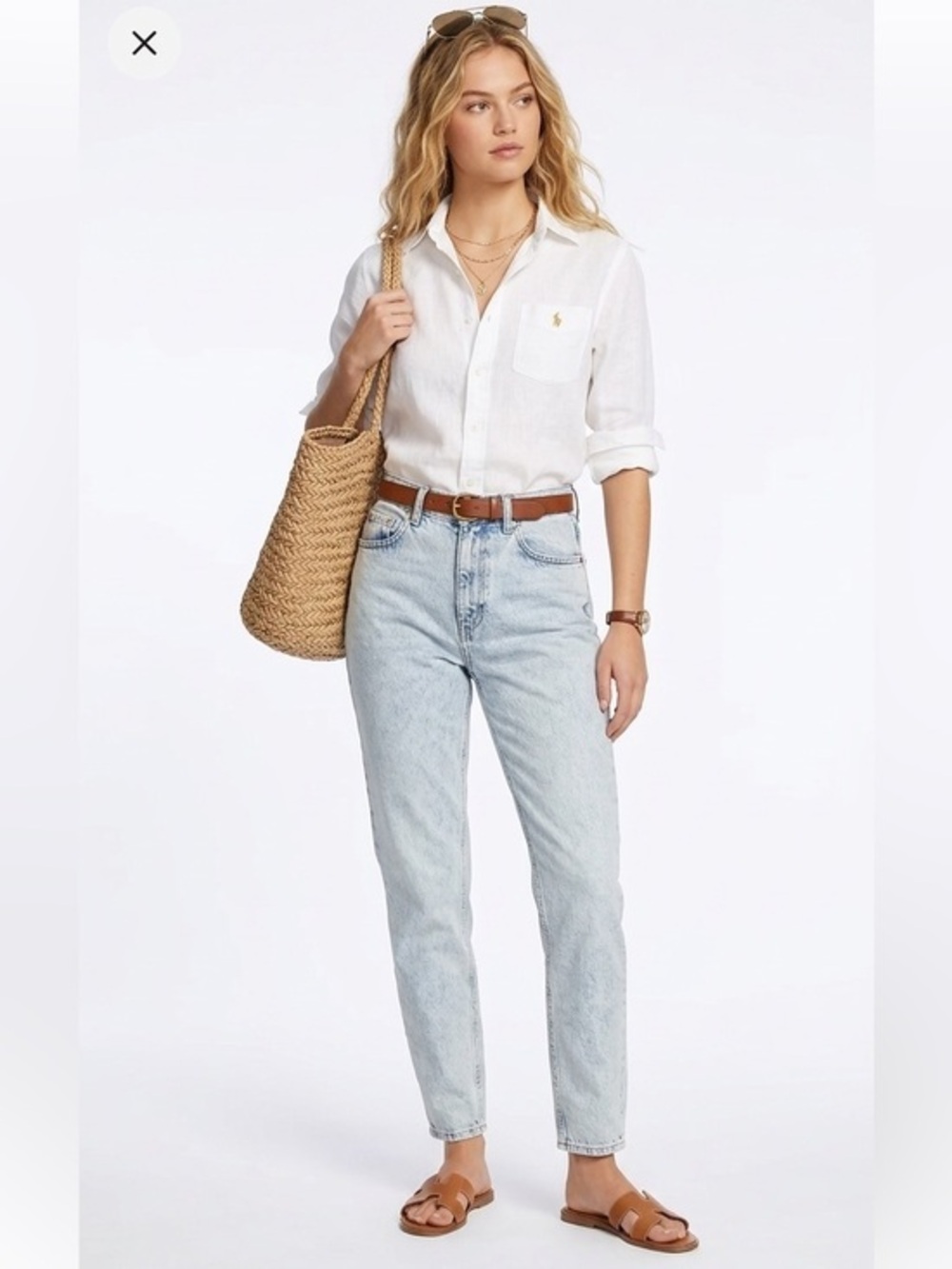 Urban Outfitters BDG Light Blue HighRise Mom Jeans Size 26 Cotton